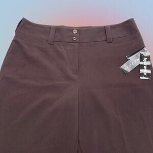 BYERWEAR Women’s 11 (Juniors) Brown Dress Pant